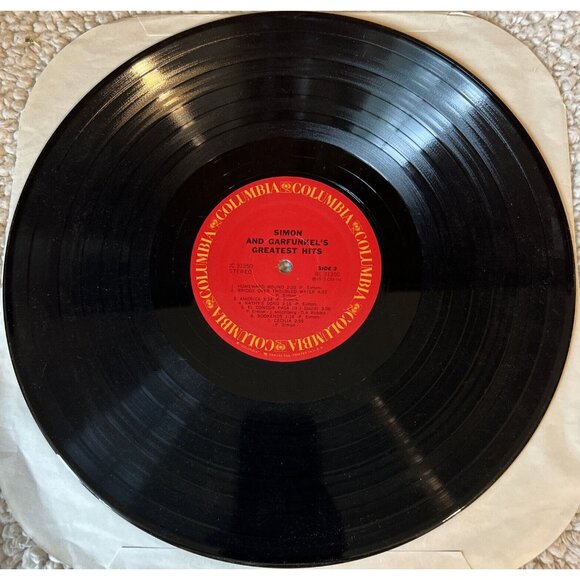 Simon And Garfunkel's Greatest Hits Vinyl LP CBS Columbia, 1972 - Picture 4 of 4